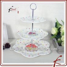 3 Tier Ceramic Cake Plate